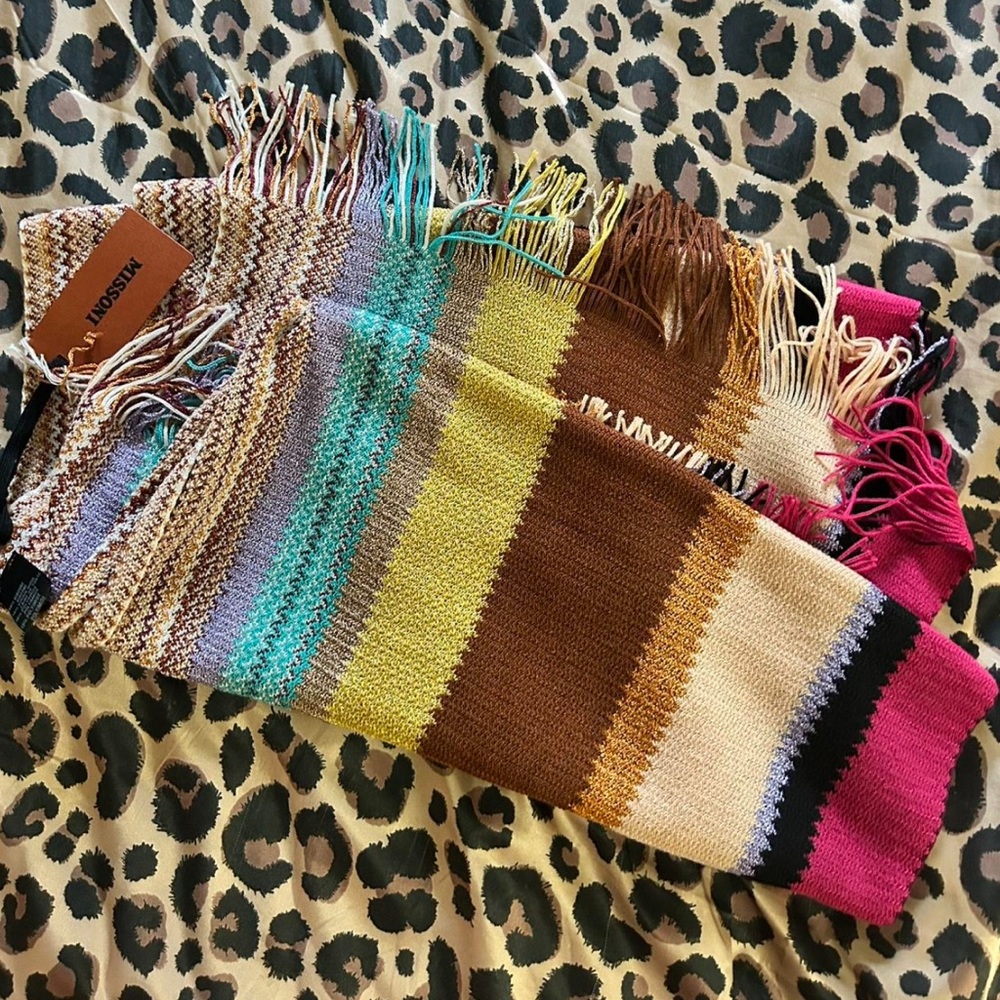 multicolor missoni scarf